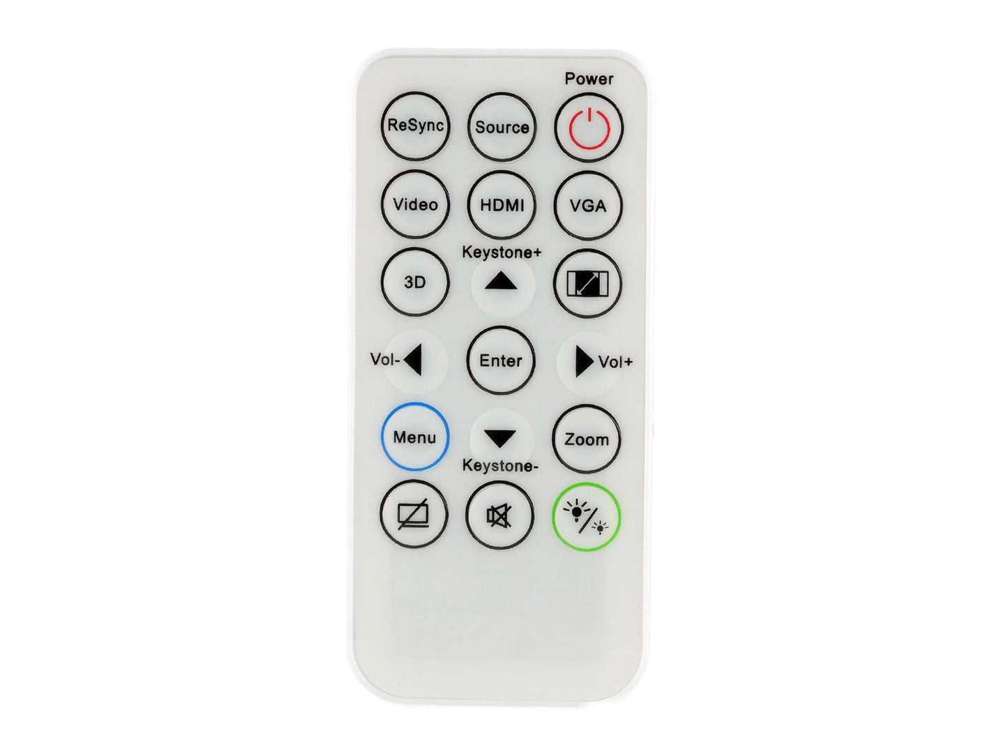 azurano Fernbedienung kompatibel zu OPTOMA SP.8VH02GC01 IR29033, für DAESSGN DS344 DS346 DW346 DX345 DX346 H112e H182X S310e S315 S316 W310 W312 W316 X312 X315 X316, Ersetzt auch INFOCUS INA-REMPJ001 - Bild 4