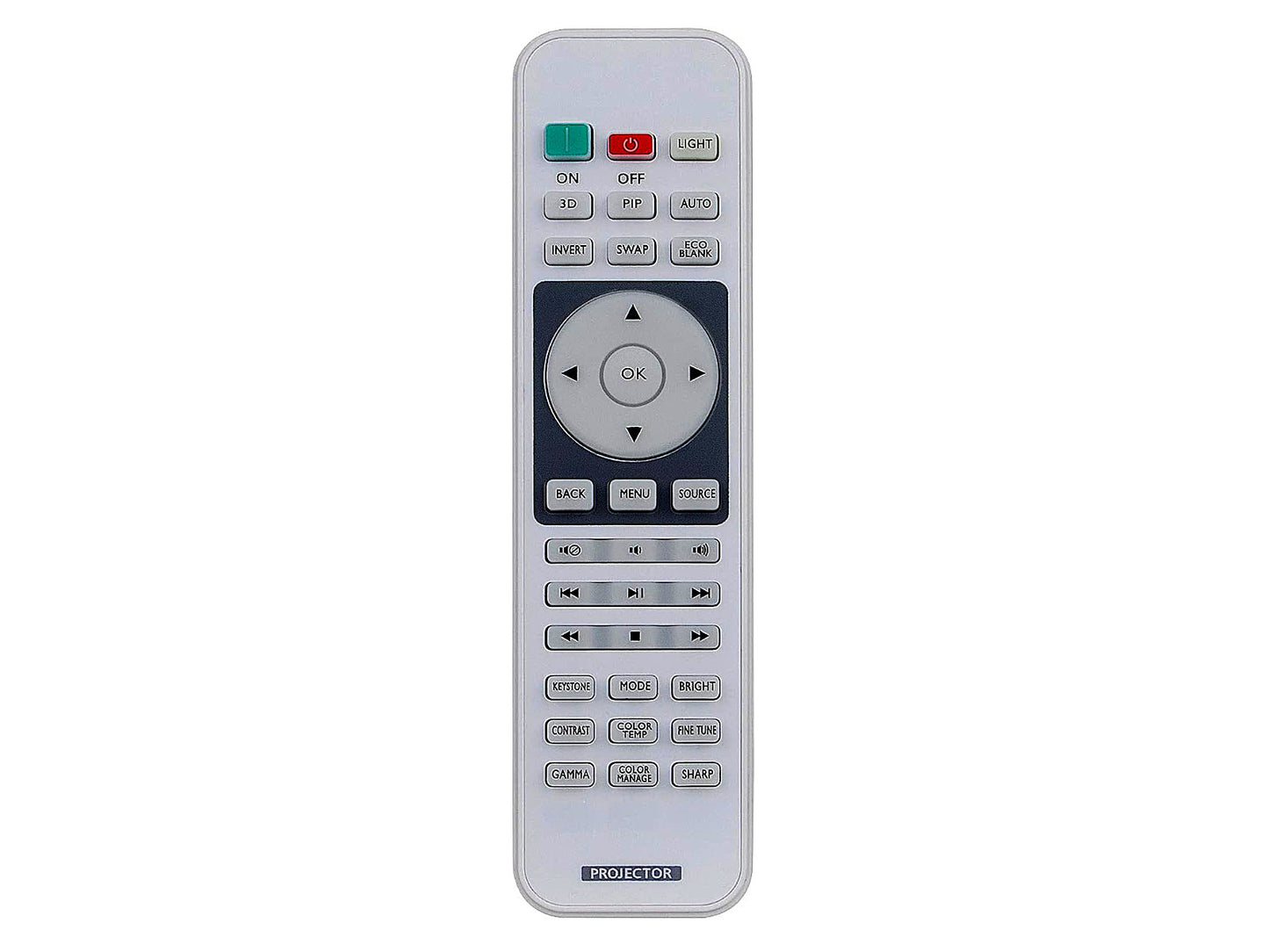 azurano Fernbedienung für BENQ 5J.J9M06.001, RCV012, 1051B-2564 - Bild 1