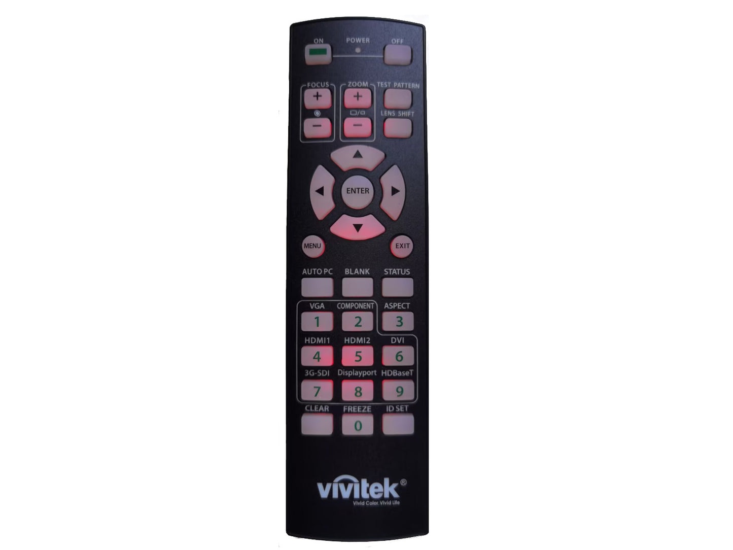VIVITEK 5041848301 Original Fernbedienung - Bild 1