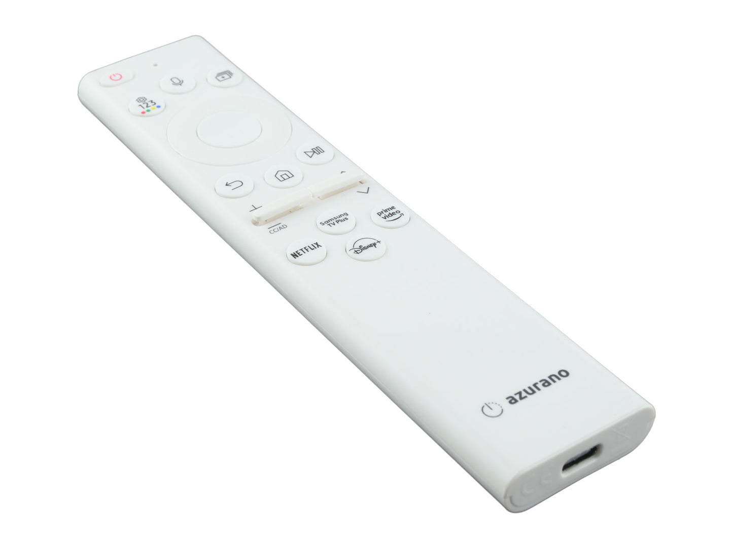 azurano Fernbedienung für SAMSUNG BN59-01391B, BN59-01391A, BN59-01385B, TM2281E - USB C / Eco Solar / Sprach Fernbedienung - Bild 5
