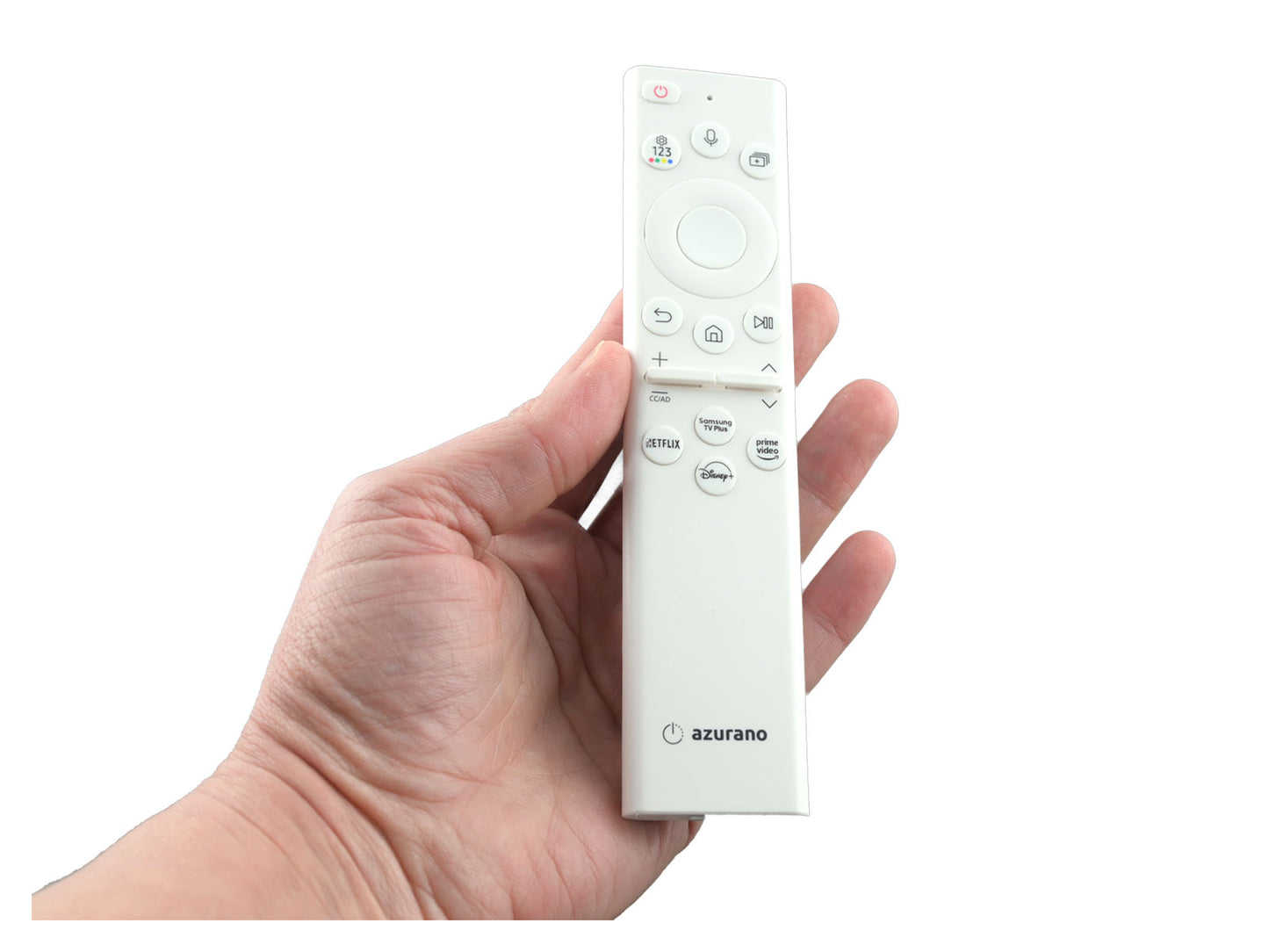 azurano Fernbedienung für SAMSUNG BN59-01391B, BN59-01391A, BN59-01385B, TM2281E - USB C / Eco Solar / Sprach Fernbedienung - Bild 2