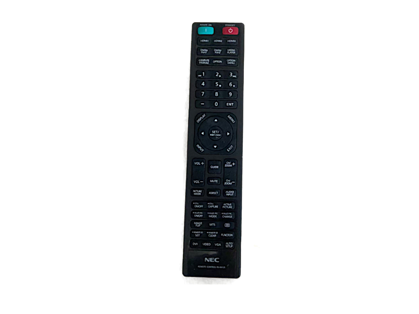 NEC RU-M125, RUM125, (SHARP / NEC) Original Fernbedienung - Bild 1