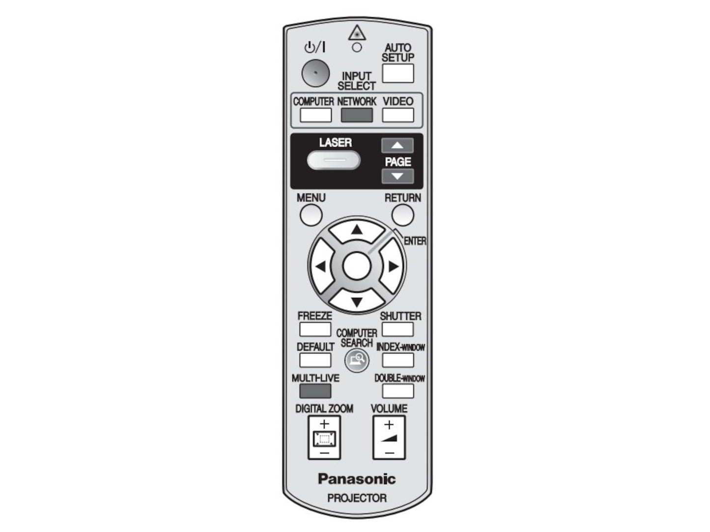 PANASONIC Fernbedienung N2QAYB000158 original - Bild 1