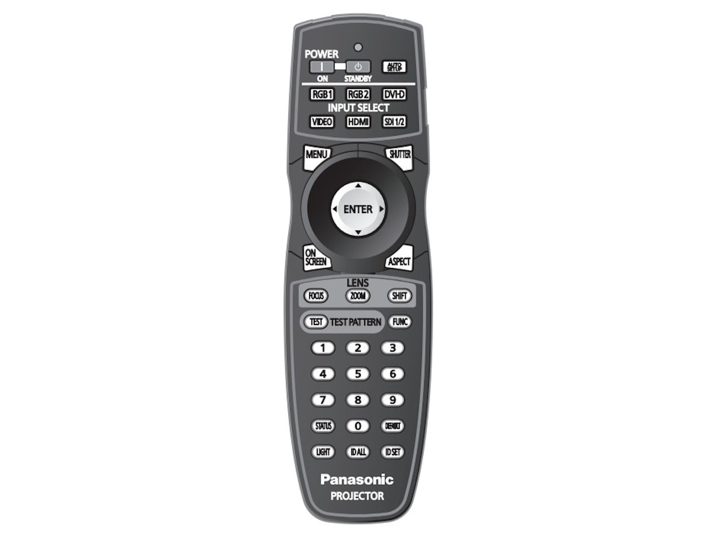 PANASONIC N2QAYB000769, iQB1DZ13K Original Fernbedienung - Bild 1
