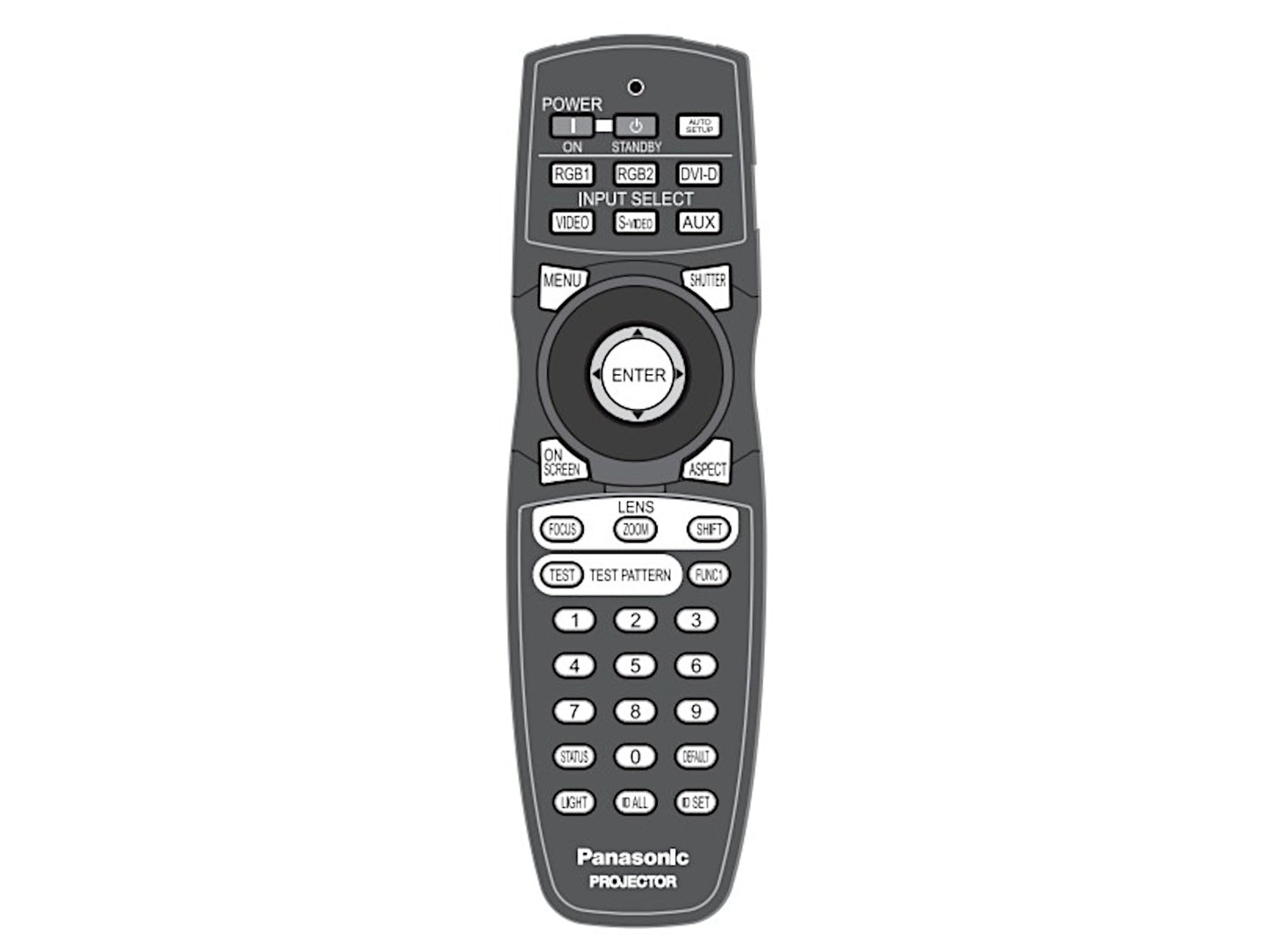 PANASONIC N2QAYB000076 Original Fernbedienung - Bild 1