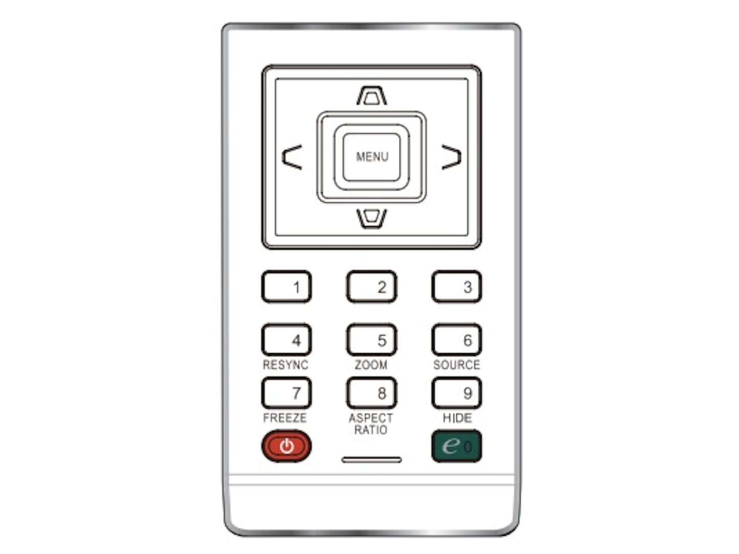 azurano Fernbedienung für ACER VZ.K0100.002 - Bild 1