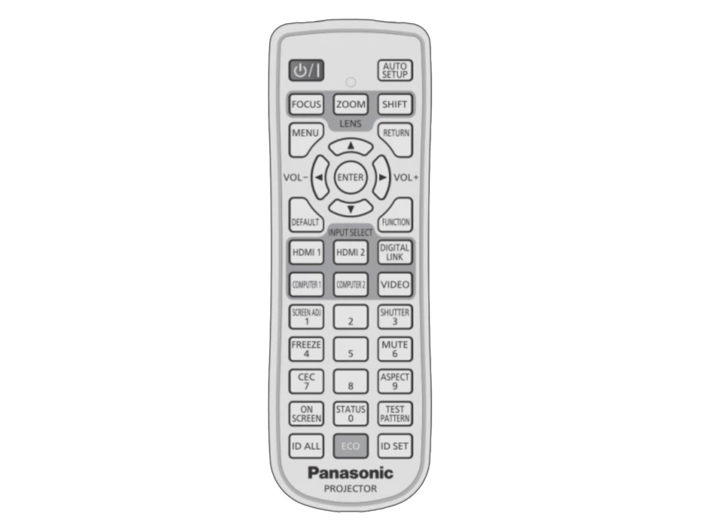 PANASONIC Fernbedienung N2QAYA000225 original - Bild 1