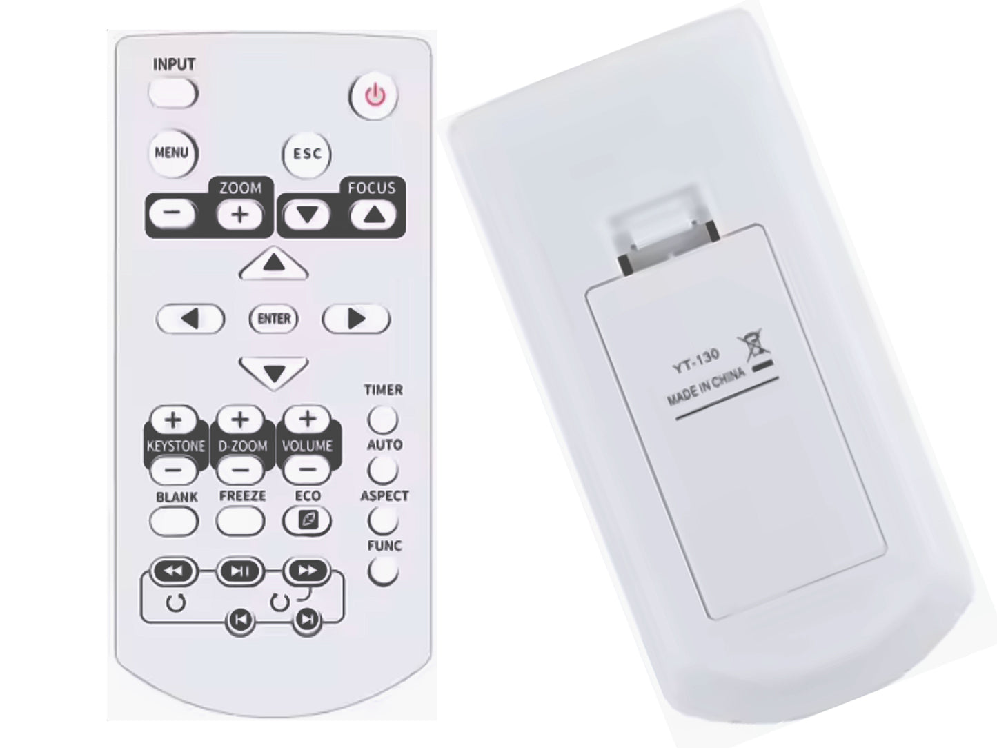 azurano Fernbedienung für CASIO YT-130, 10477469, 10605941 - Bild 1