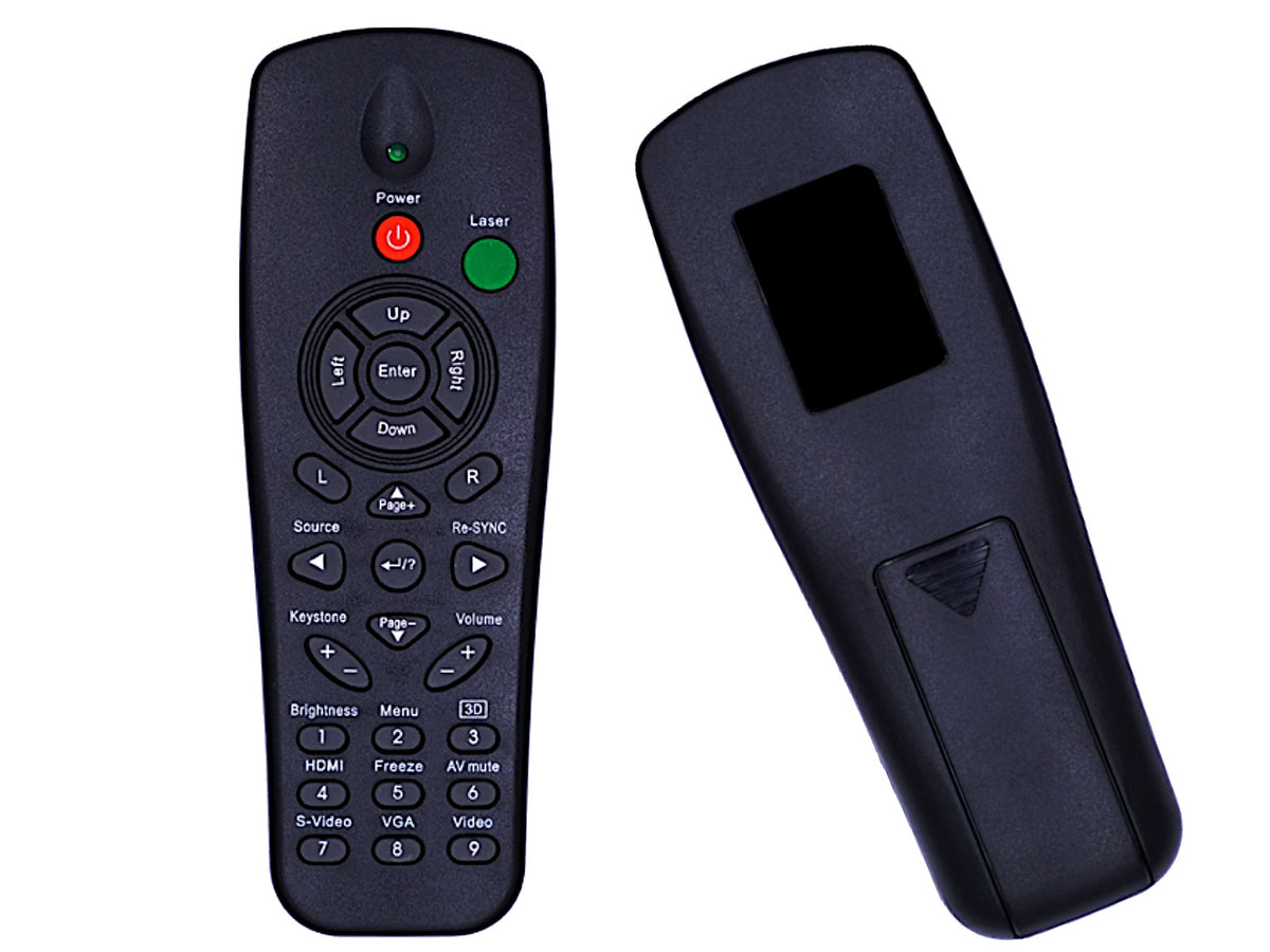 azurano Fernbedienung für OPTOMA BR-3048N, 3052N, 5016L, 5018L, 5022L, 5027L, 5028L, 5029L, 5023L, 5030L, 5033L, 5035N, 45.8EF01G001 - Bild 1