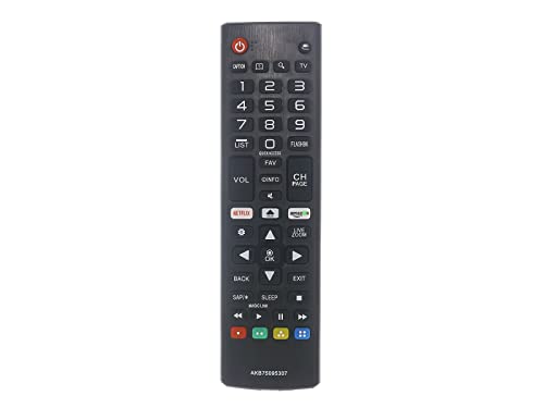 azurano Fernbedienung für LG AKB75095307, AGF76631064 für LG LED Smart TV - Direkttasten für Netflix & amazon video - Bild 2