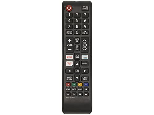 azurano BN59-01315B - Universal - Fernbedienung für 2018 - 2022 SAMSUNG UE Quantum Crystal QLED UHD 4K Smart TV Serien - TU RU Q AU BU LS T UN QN - Direkttasten für Netflix, Prime Video & Rakuten - Bild 9