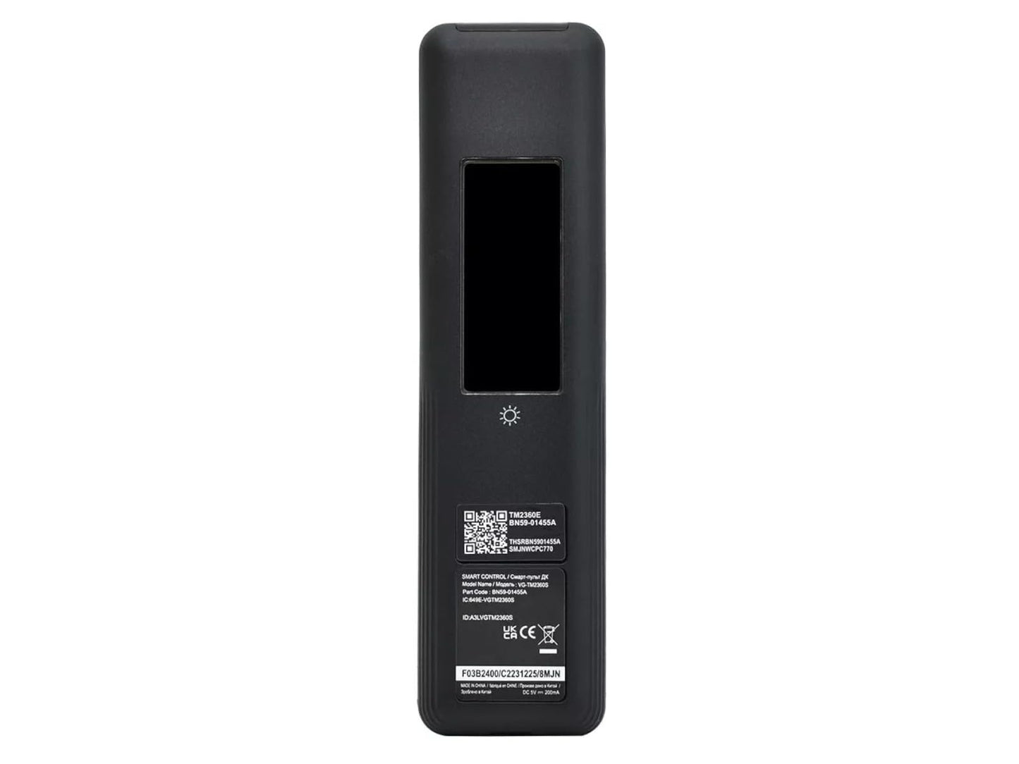 azurano SOLAR / USB-C Fernbedienung für SAMSUNG BN59-01455E BN59-01455A BN59-01455C / BN59-01432A BN59-01432D BN59-01439A TM2360E - CU8000 Q60C Q70C QN900C Q80C QN85C QN90C S90C - mit Sprachfunktion - Bild 10
