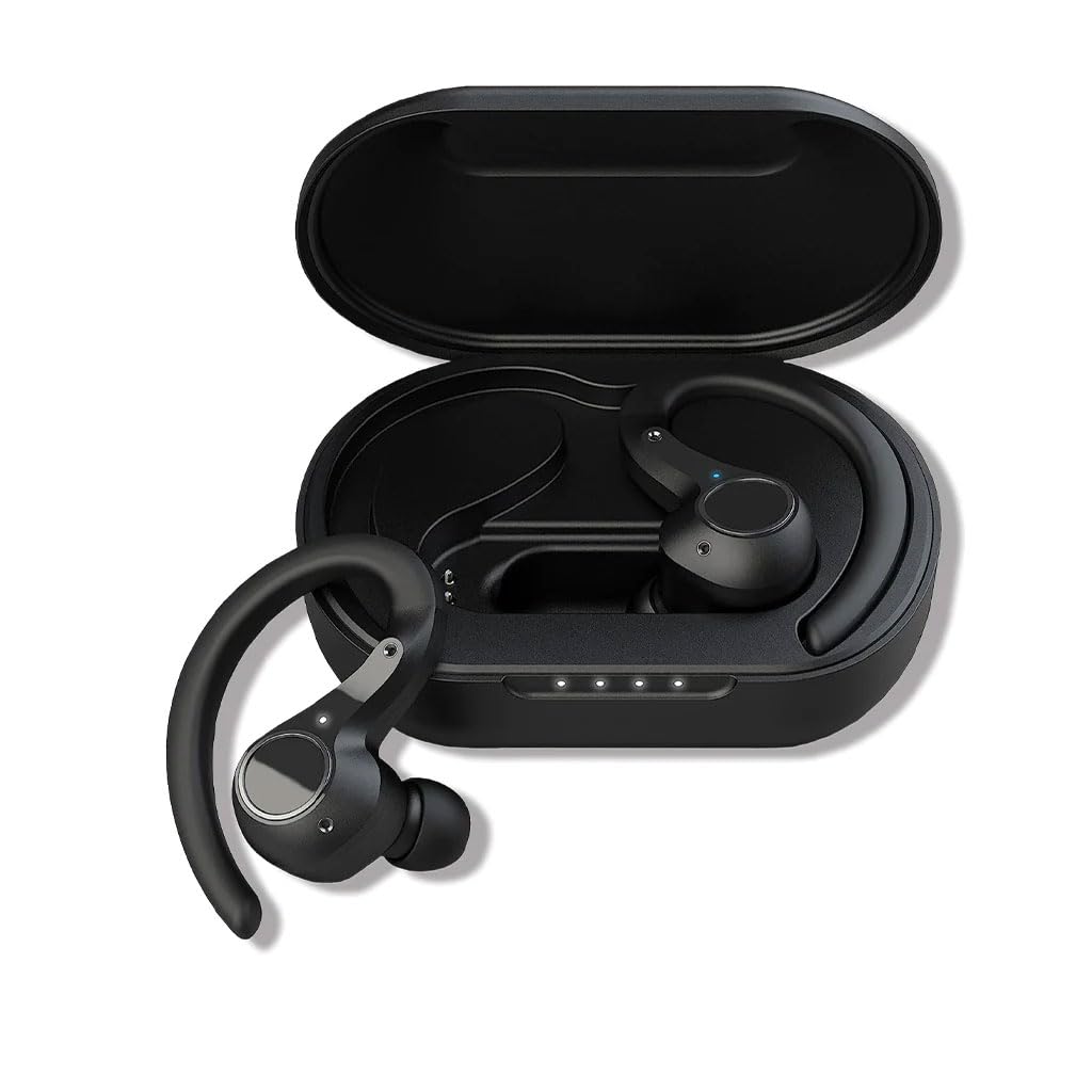 SonidoLab Sensory Sport ANC True Wireless In-Ear Bluetooth Kopfhörer, kabellos, 70h Wiedergabe, Active Noise Cancelling, IP66, ANC App, kabellose Ladebox, 3 Soundmodi + Filmodus - Bild 7