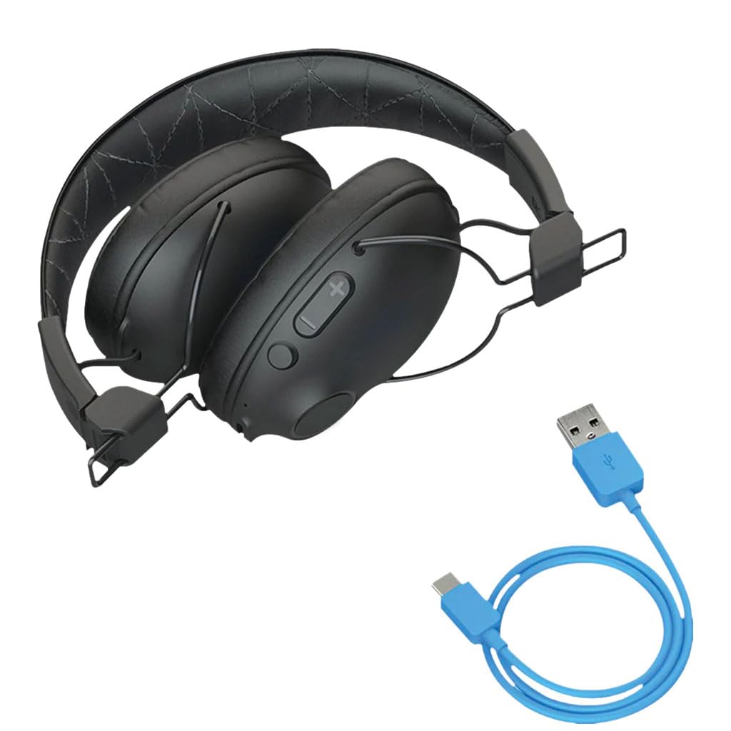 SonidoLab Session Pro Wireless Kopfhörer Kabellos Bluetooth, Over-Ear Kopfhörer Bluetooth, 50h Wiedergabe, Mikrofon für Telefonie, Anpassbarer EQ3-Sound, Leicht, Schwarz, Form-Fit-Ohrmuscheln, Ultraweiche Cloud Foam-Polster, Verstellbarer Kopfbügel - Bild 9