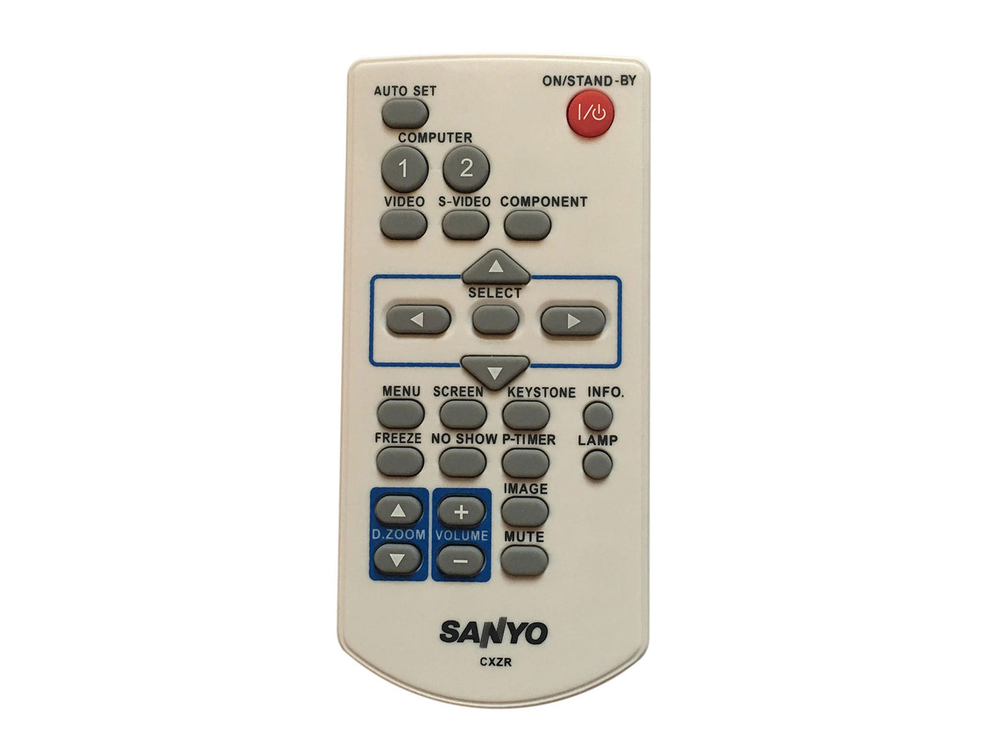 SANYO Fernbedienung CXZR, MXAT, CXZS, MXDJ, CXJH, 6451010766, 6451050694, 6450993213, LV-RC03, LV-RC01, 5330B001AA original - Bild 1