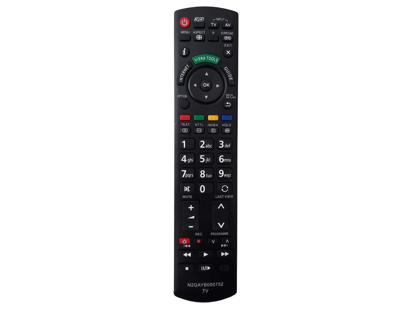 azurano Fernbedienung für PANASONIC N2QAYB000752 - Bild 6