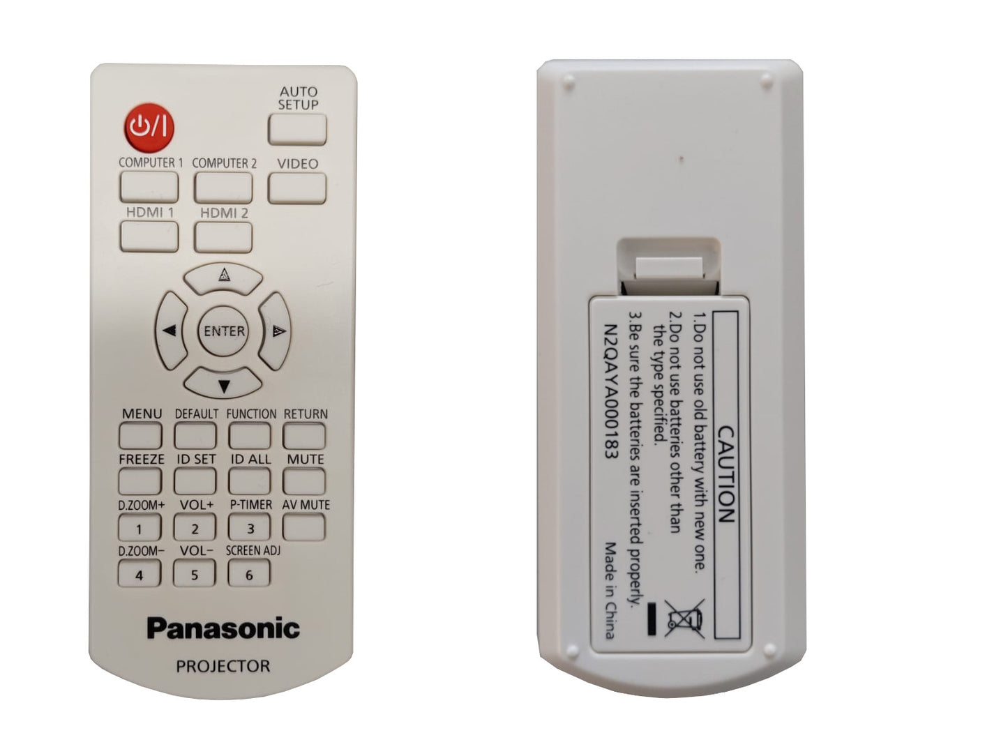PANASONIC Fernbedienung N2QAYA000183, N2QAYA000088, N2QAYA000154, N2QAYA000071, N2QAYA000070 original - Bild 1