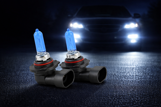 MARUTA SUPER WHITE 9005 / HB3 65W Halogenlampe für Scheinwerfer, Abblendlicht, 5500K Xenon-Effekt, langlebige hochwertige Xenon-Gas Quarzglas Birne, ECE Prüfzeichen - designed in Japan! - Bild 2