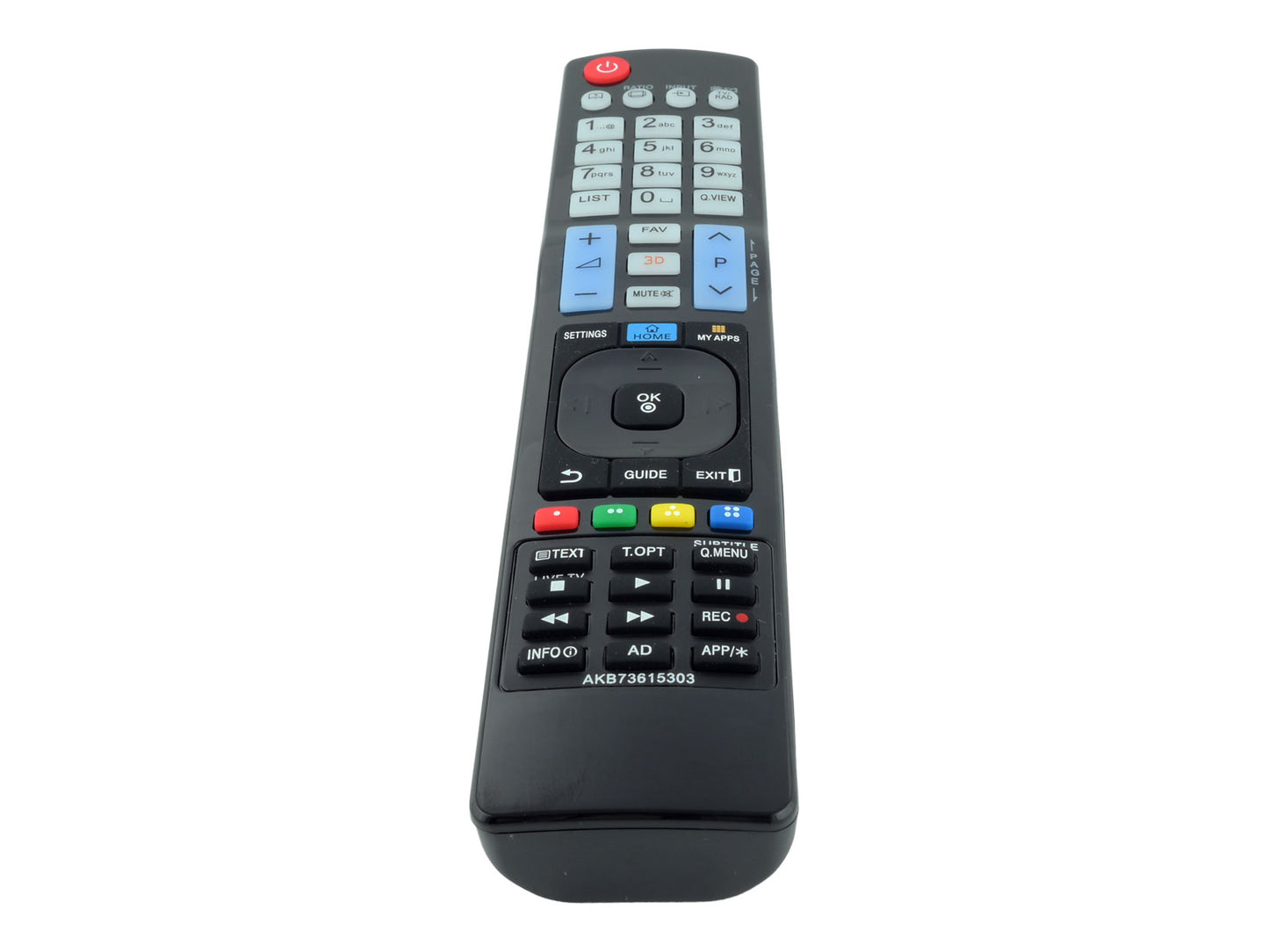 azurano Fernbedienung AKB73615303 für LG Smart TV - Ersetzt auch AKB73615302 AKB73615361 AKB73615362 AKB69680403 AKB72914046 AKB73615397 - mit Direkttasten für 3D-Modus & MyApps - Bild 4