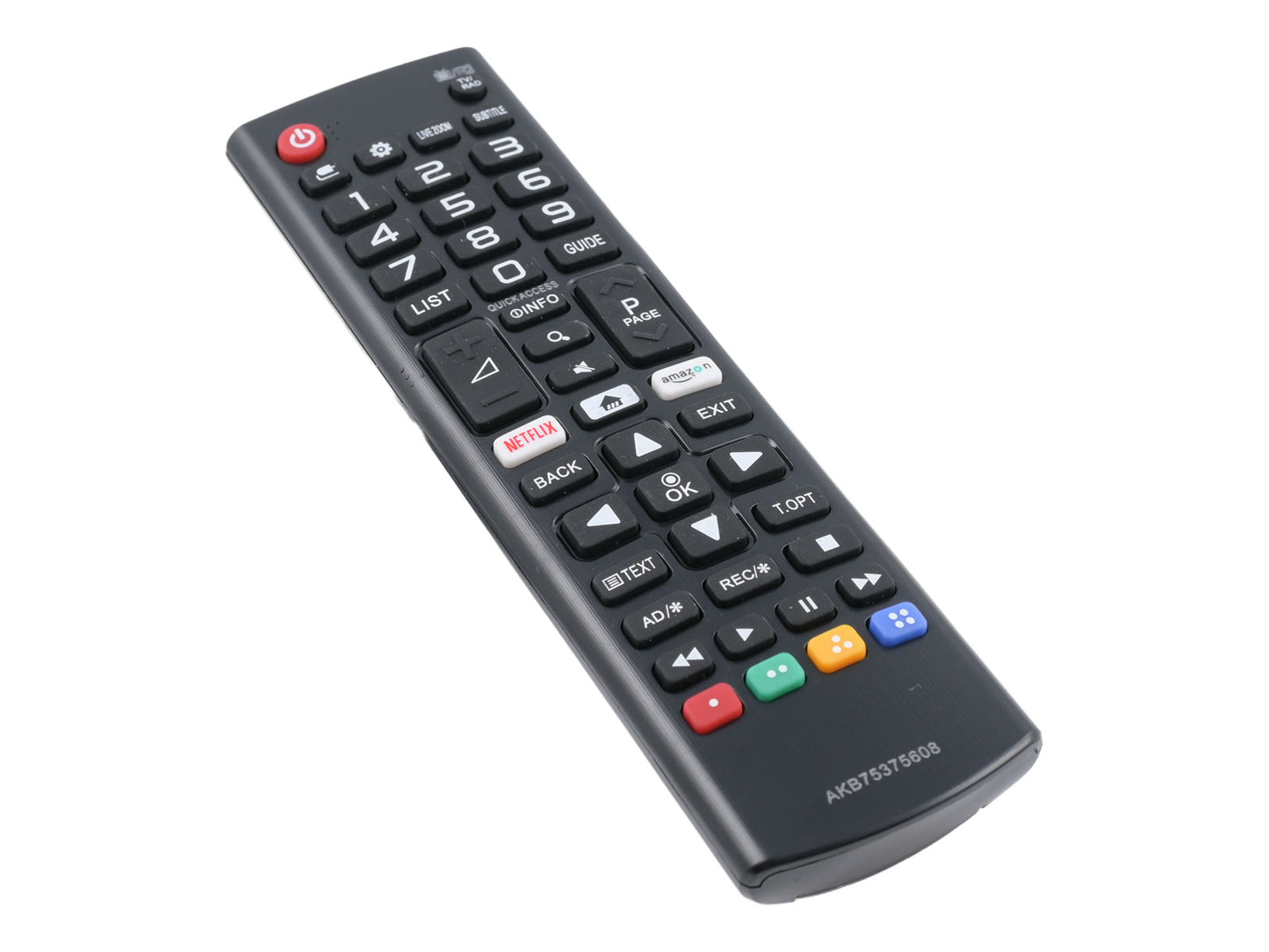 azurano Fernbedienung AKB75375608 für LG 4K UHD LK UK SK & OLED W G E C B Serien ab 2018 - SUB AN-MR18BA - Bild 3