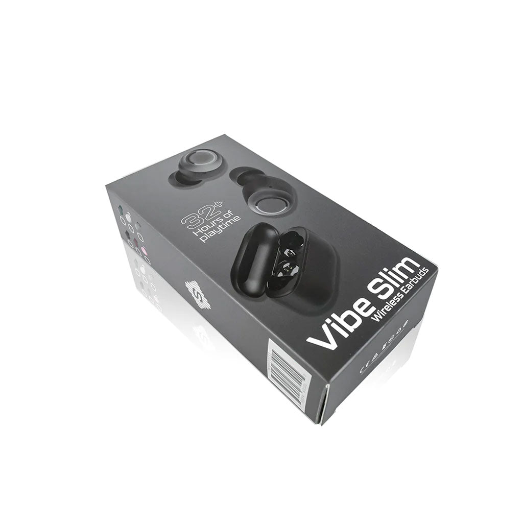 SonidoLab Vibe Slim Wireless Earbuds kabellose Bluetooth In-Ear Kopfhörer, 32h Wiedergabe, Dual Connect, kleinere Passform, Touch-Control, Automatisches Einschalten & Verbinden - Bild 6