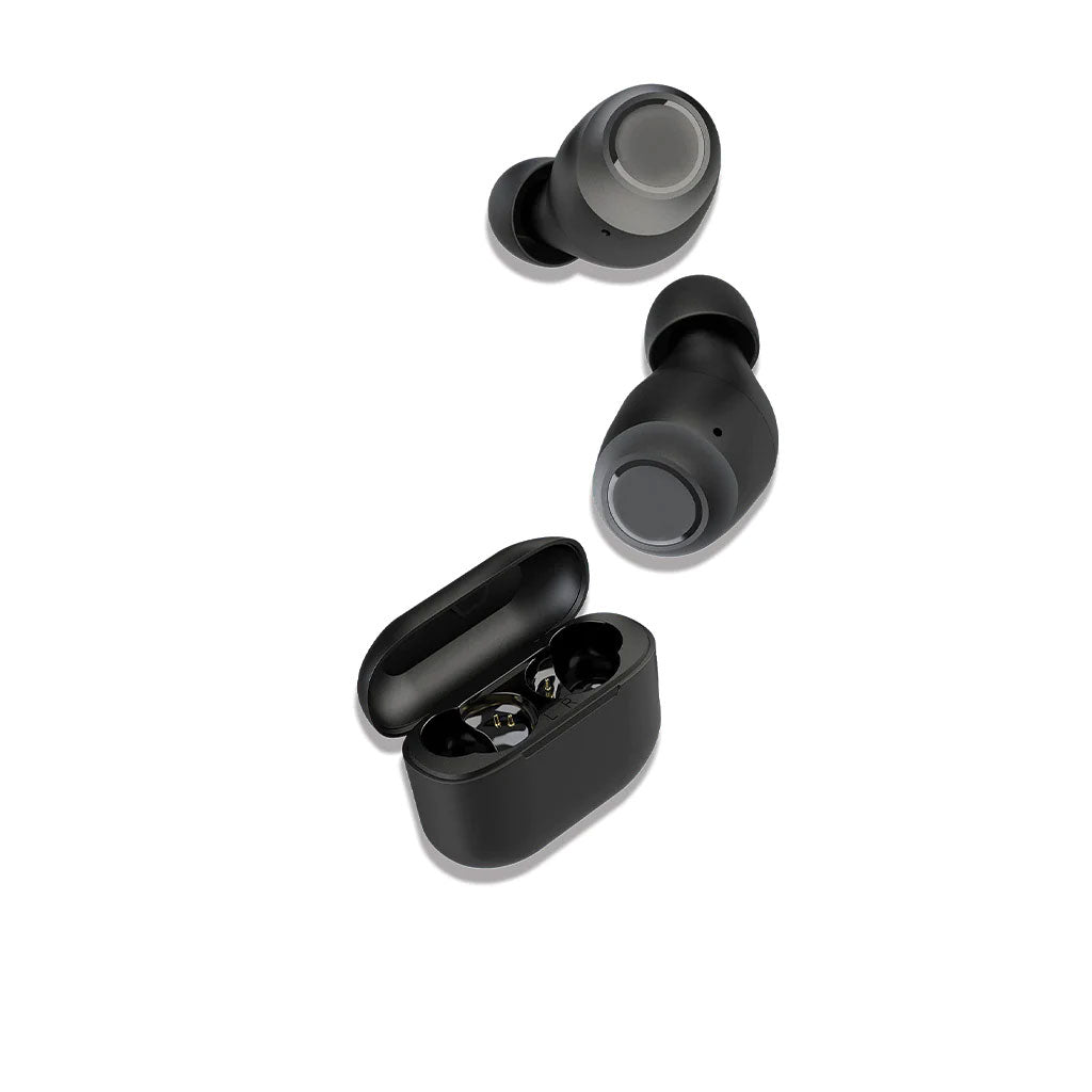 SonidoLab Vibe Slim Wireless Earbuds kabellose Bluetooth In-Ear Kopfhörer, 32h Wiedergabe, Dual Connect, kleinere Passform, Touch-Control, Automatisches Einschalten & Verbinden - Bild 2