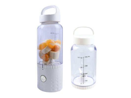 vitaliano tragbarer Smoothie Maker to go, 500ml, wechselbare Flasche, USB, spülmaschinenfest, leichter Mixer für Frische unterwegs, dt. Anleitung - Bild 2