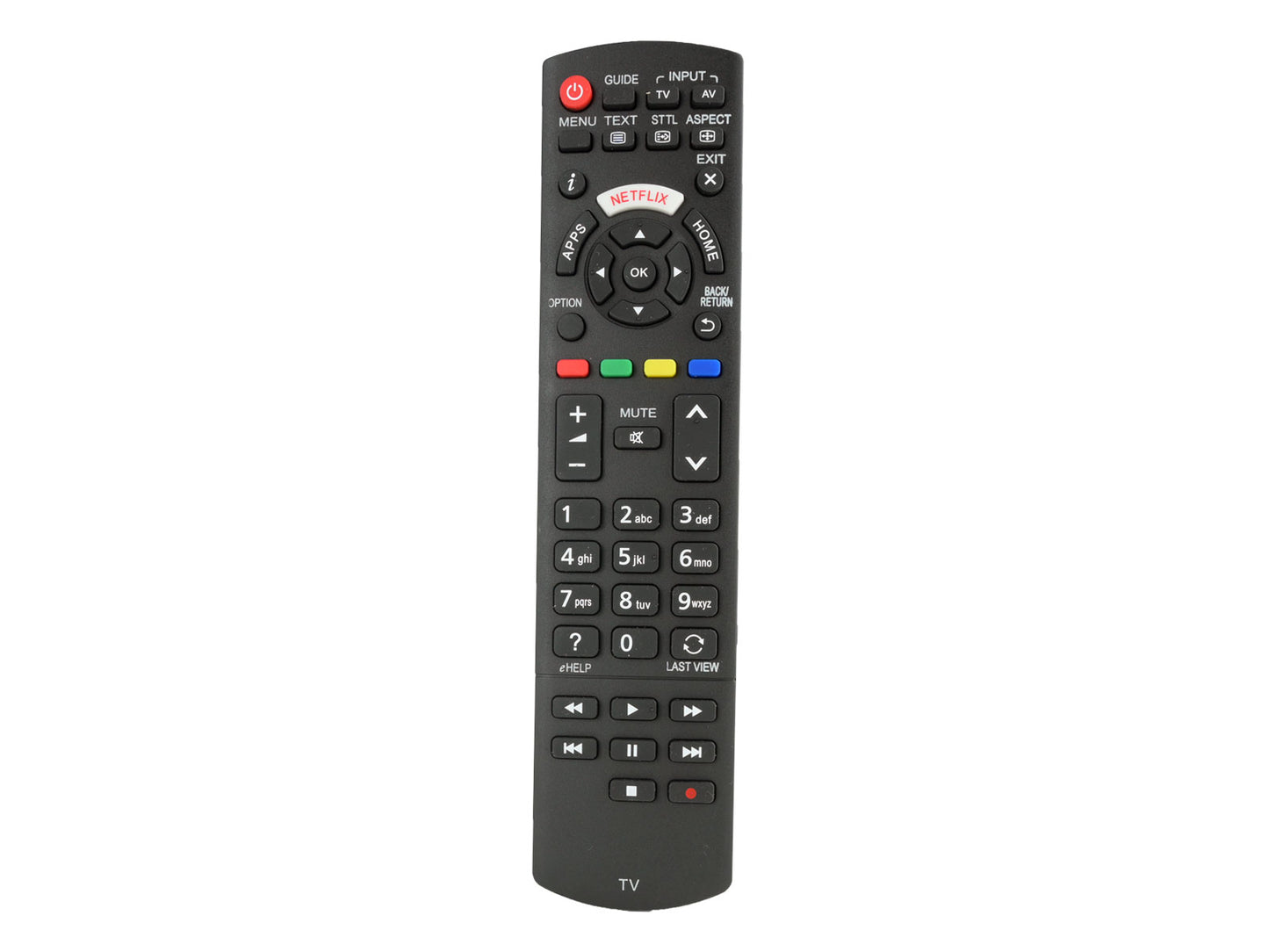 azurano Fernbedienung für PANASONIC N2QAYB001009 - TX-32CS510B E, TX-40CS520B E, TX-40DX600E, TX-49DX600E, TX-50CS520B E, TX-55CS520B E, TX-55CS520B E ... - Bild 4