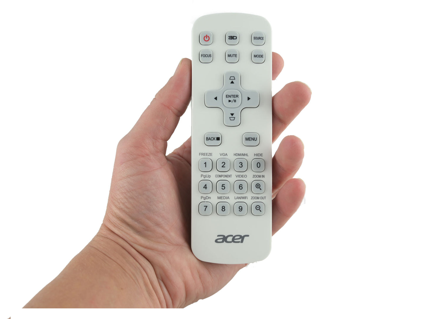 ACER Original Fernbedienung MC.JMV11.008, J-25041, MC.JMV11.00K, J-25111 - H5382BD, H6512BD, P1502, P1150, H6521BD, H6531BD - Bild 2