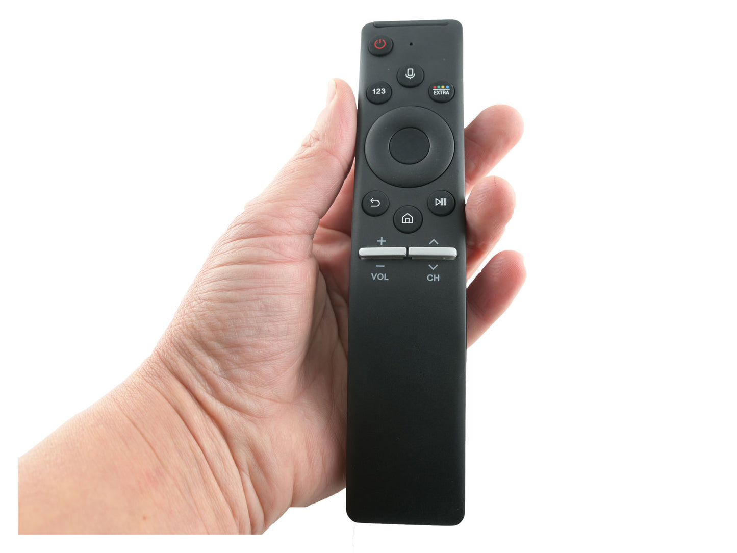 azurano Fernbedienung für SAMSUNG BN59-01298D, BN5901298D mit Sprachfunktion für 4K QLED UHD Fernseher - Ersetzt auch BN59-01298E, BN59-01274A, BN59-01266A - Bild 2
