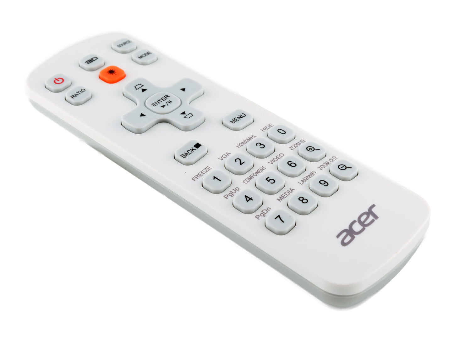 Original ACER MC.JMV11.00G (Remote J1) - Acer Universal Fernbedienung mit Laserpointer - Bild 5