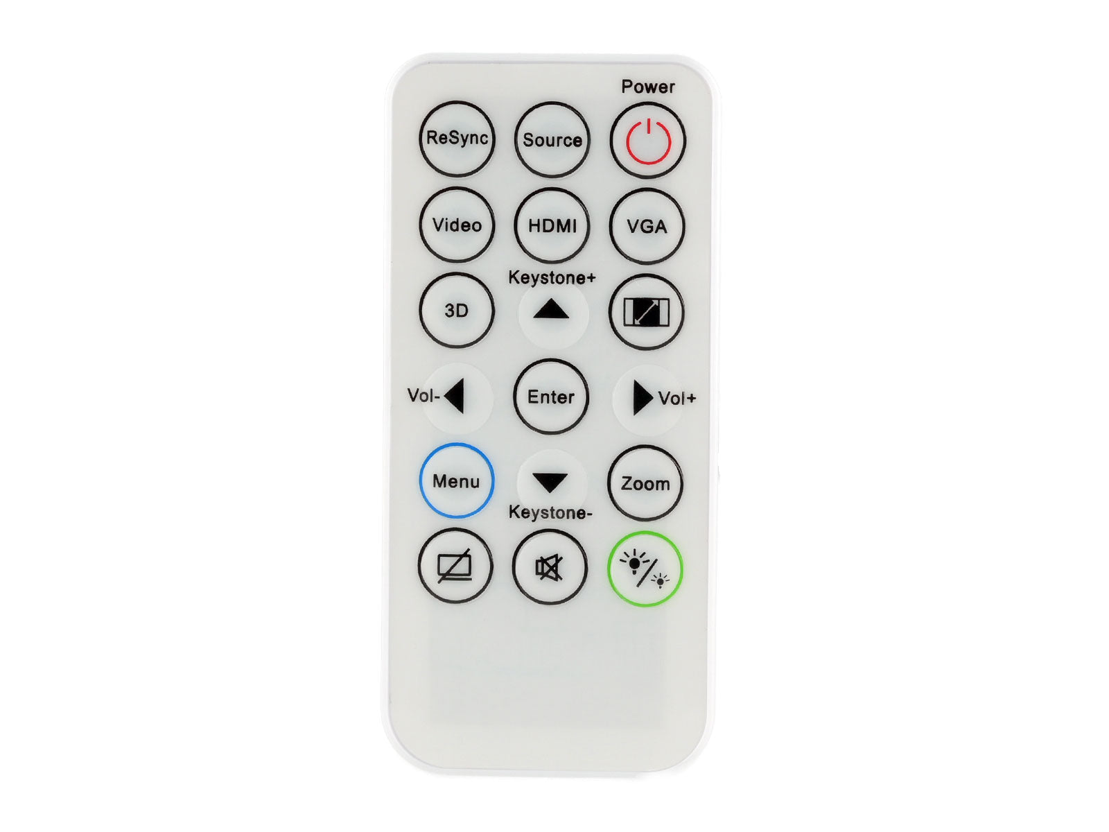 azurano Fernbedienung für INFOCUS INA-REMPJ001, INA-REMPJ001a, IR29033 - Bild 4