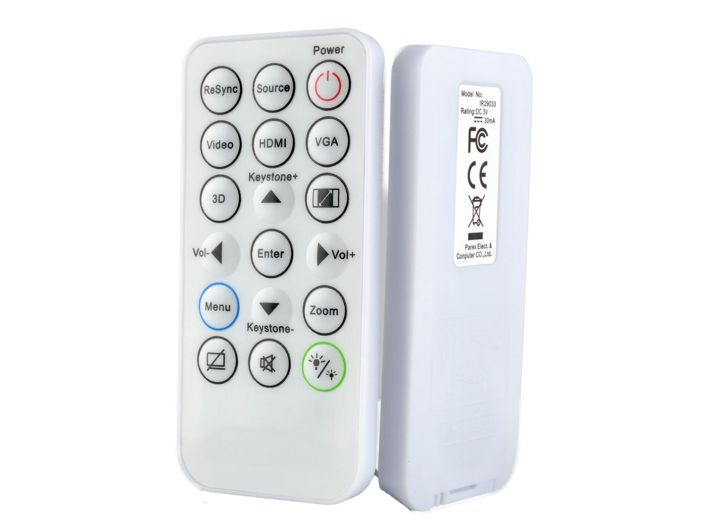 azurano Fernbedienung für INFOCUS INA-REMPJ001, INA-REMPJ001a, IR29033 - Bild 1