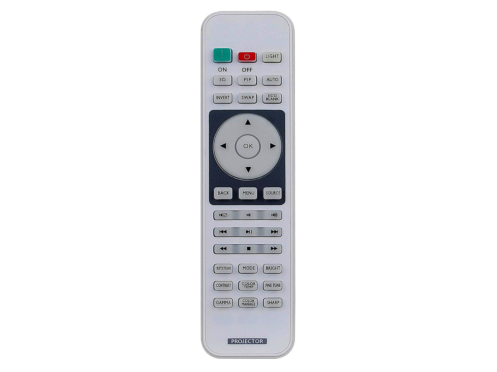 azurano Fernbedienung für BENQ 5J.J9M06.001, RCV012, 1051B-2564 - Bild 1