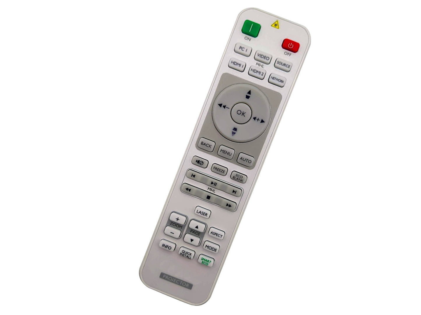 azurano Fernbedienung für BENQ RCE013, 5J.JGM06.001, 5J.JGR06.001, 1051D-2566 - Bild 1