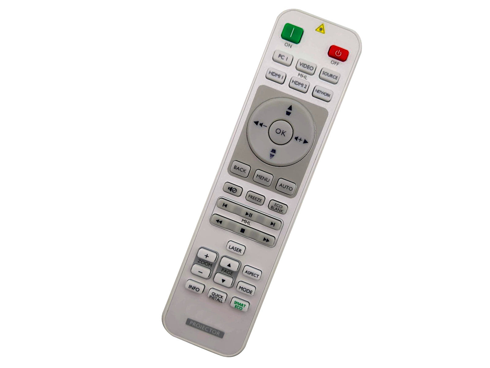 azurano Fernbedienung für BENQ RCE013, 5J.JGM06.001, 5J.JGR06.001, 1051D-2566 - Bild 1