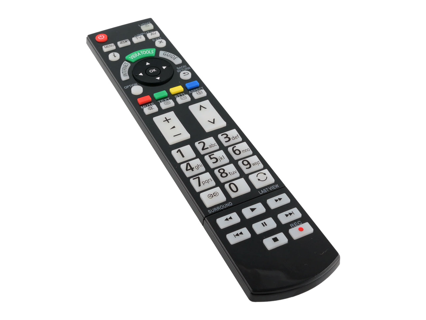 azurano Fernbedienung für PANASONIC N2QAYB000715 - TX-L42DT50 L42ETW50 L47ET50 L47WT50 L55DT50 P42GT50 P50GT50 P50VT50 P55ST50 P55VT50 P65ST50 P65VT50 PR55VT50 PR50ST50 L55WT50T L55DT50E P50ST60J - Bild 5