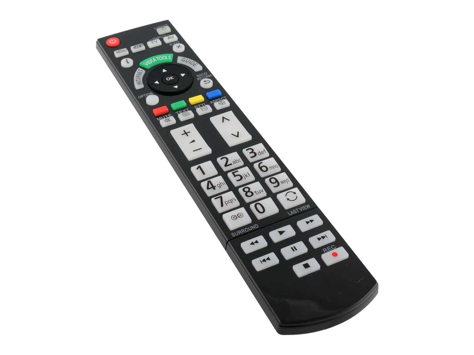 azurano Fernbedienung für PANASONIC N2QAYB000715 - TX-L42DT50 L42ETW50 L47ET50 L47WT50 L55DT50 P42GT50 P50GT50 P50VT50 P55ST50 P55VT50 P65ST50 P65VT50 PR55VT50 PR50ST50 L55WT50T L55DT50E P50ST60J - Bild 5