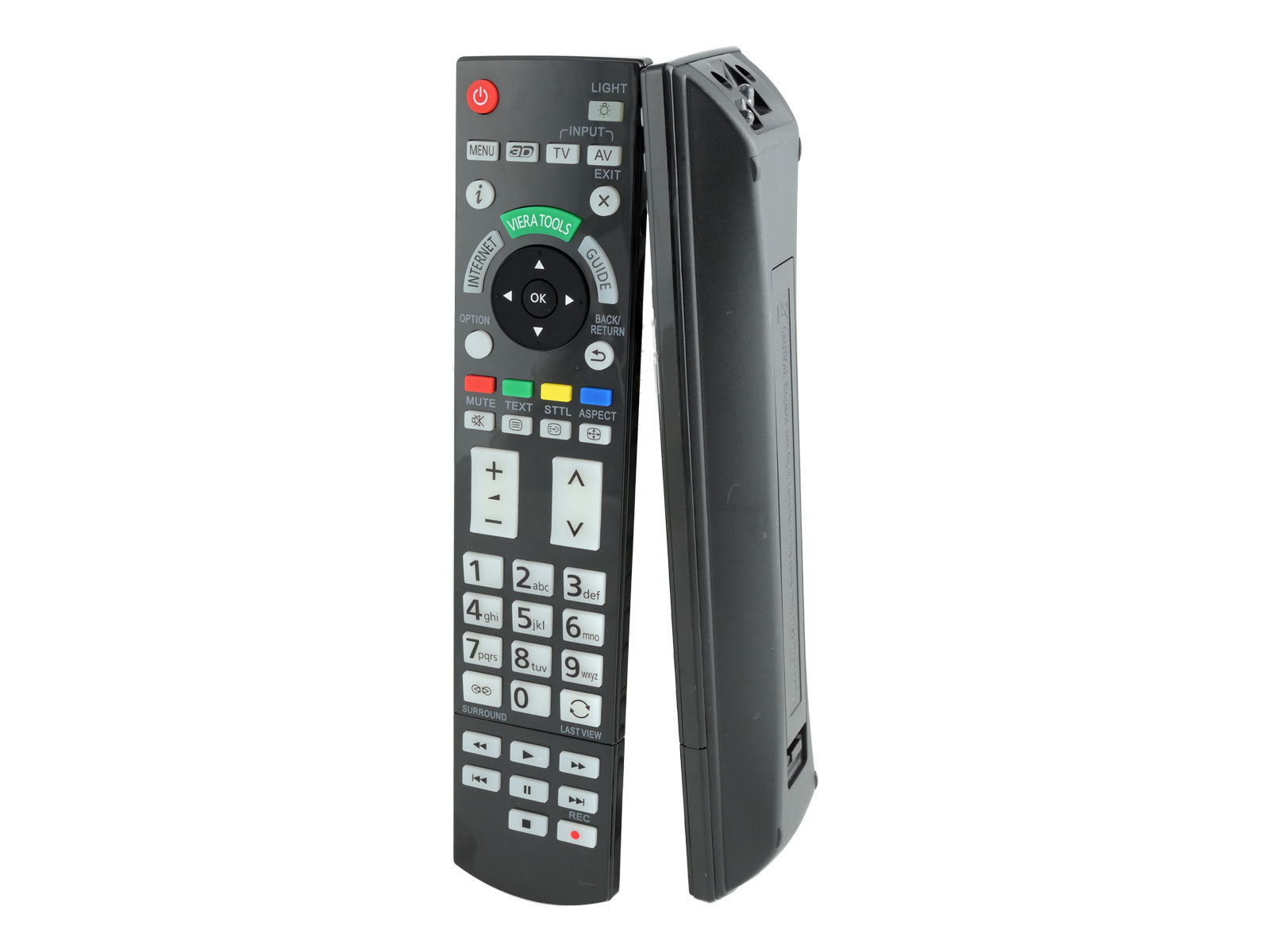 azurano Fernbedienung für PANASONIC N2QAYB000715 - TX-L42DT50 L42ETW50 L47ET50 L47WT50 L55DT50 P42GT50 P50GT50 P50VT50 P55ST50 P55VT50 P65ST50 P65VT50 PR55VT50 PR50ST50 L55WT50T L55DT50E P50ST60J - Bild 1