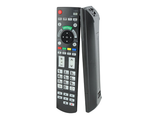 azurano Fernbedienung für PANASONIC N2QAYB000715 - TX-L42DT50 L42ETW50 L47ET50 L47WT50 L55DT50 P42GT50 P50GT50 P50VT50 P55ST50 P55VT50 P65ST50 P65VT50 PR55VT50 PR50ST50 L55WT50T L55DT50E P50ST60J - Bild 1