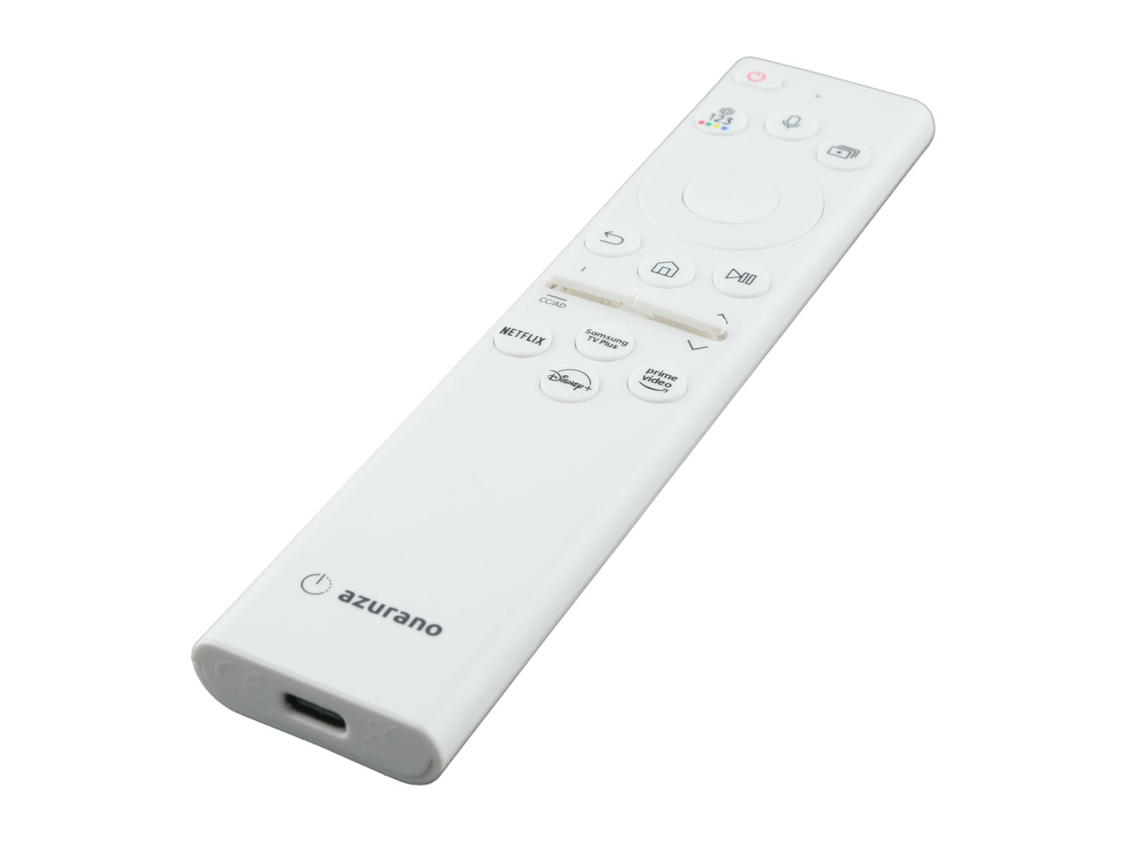 azurano Fernbedienung für SAMSUNG BN59-01391B, BN59-01391A, BN59-01385B, TM2281E - USB C / Eco Solar / Sprach Fernbedienung - Bild 6