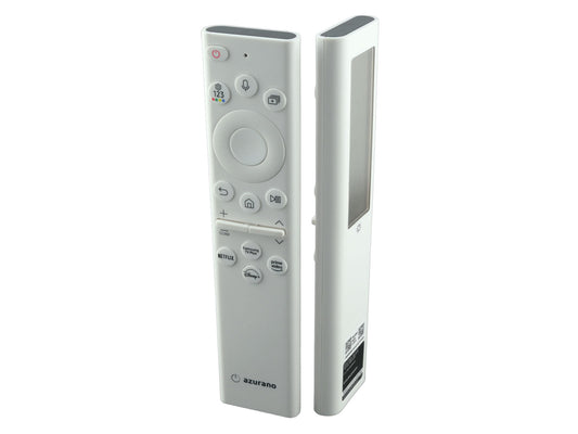 azurano Fernbedienung für SAMSUNG BN59-01391B, BN59-01391A, BN59-01385B, TM2281E - USB C / Eco Solar / Sprach Fernbedienung - Bild 1