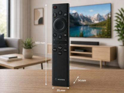 azurano Ersatz für Samsung Fernbedienung BN59-01385B, BN59-01385A, TM2280E - USB-C, Eco Solar & Sprachfunktion  - GQ43QN90 GQ43QN92 GQ43QN93 GQ43QN94 GQ55S95 GQ65S95. - SUB BN59-01391B, TM2281E – Bild 3