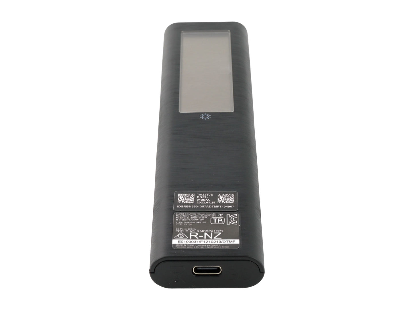 azurano Ersatz Fernbedienung für Samsung BN59-01357B TM2180E & BN59-01357A mit USB-C, Solar & Sprachsteuerung, kompatibel mit The Frame, Neo QLED, Crystal UHD 2021-2023 Smart TV - SUB BN59-01358B! - Bild 7