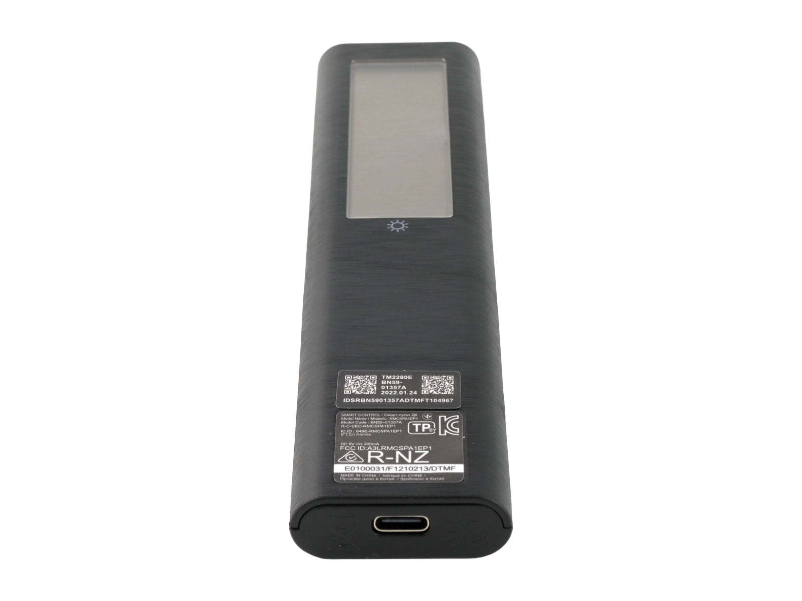 azurano Ersatz Fernbedienung für Samsung BN59-01357B TM2180E & BN59-01357A mit USB-C, Solar & Sprachsteuerung, kompatibel mit The Frame, Neo QLED, Crystal UHD 2021-2023 Smart TV - SUB BN59-01358B! - Bild 7