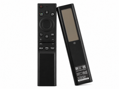 azurano Ersatz Fernbedienung für Samsung BN59-01357B TM2180E & BN59-01357A mit USB-C, Solar & Sprachsteuerung, kompatibel mit The Frame, Neo QLED, Crystal UHD 2021-2023 Smart TV - SUB BN59-01358B! – Bild 1