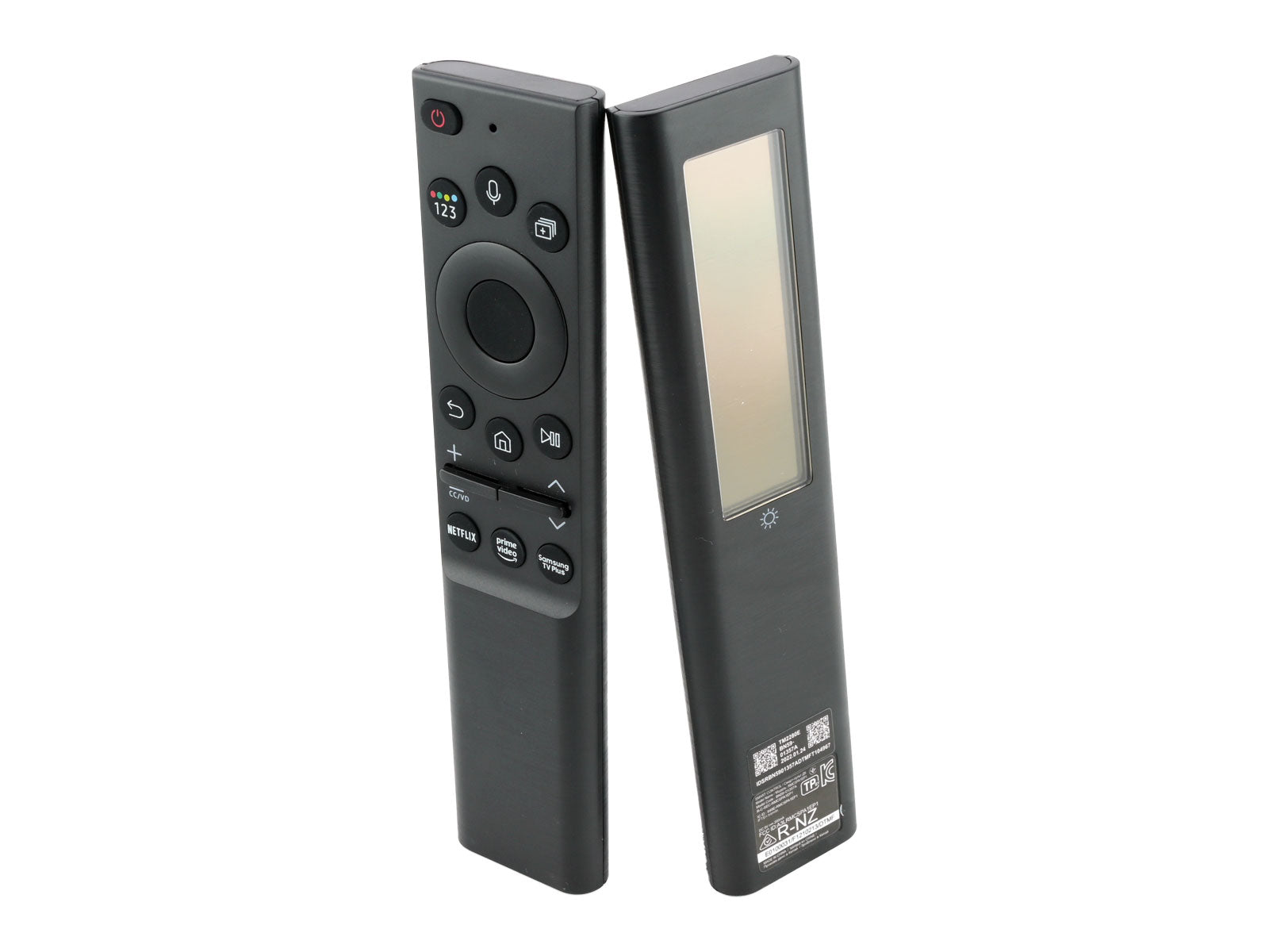 azurano Ersatz Fernbedienung für Samsung BN59-01357B TM2180E & BN59-01357A mit USB-C, Solar & Sprachsteuerung, kompatibel mit The Frame, Neo QLED, Crystal UHD 2021-2023 Smart TV - SUB BN59-01358B! - Bild 1