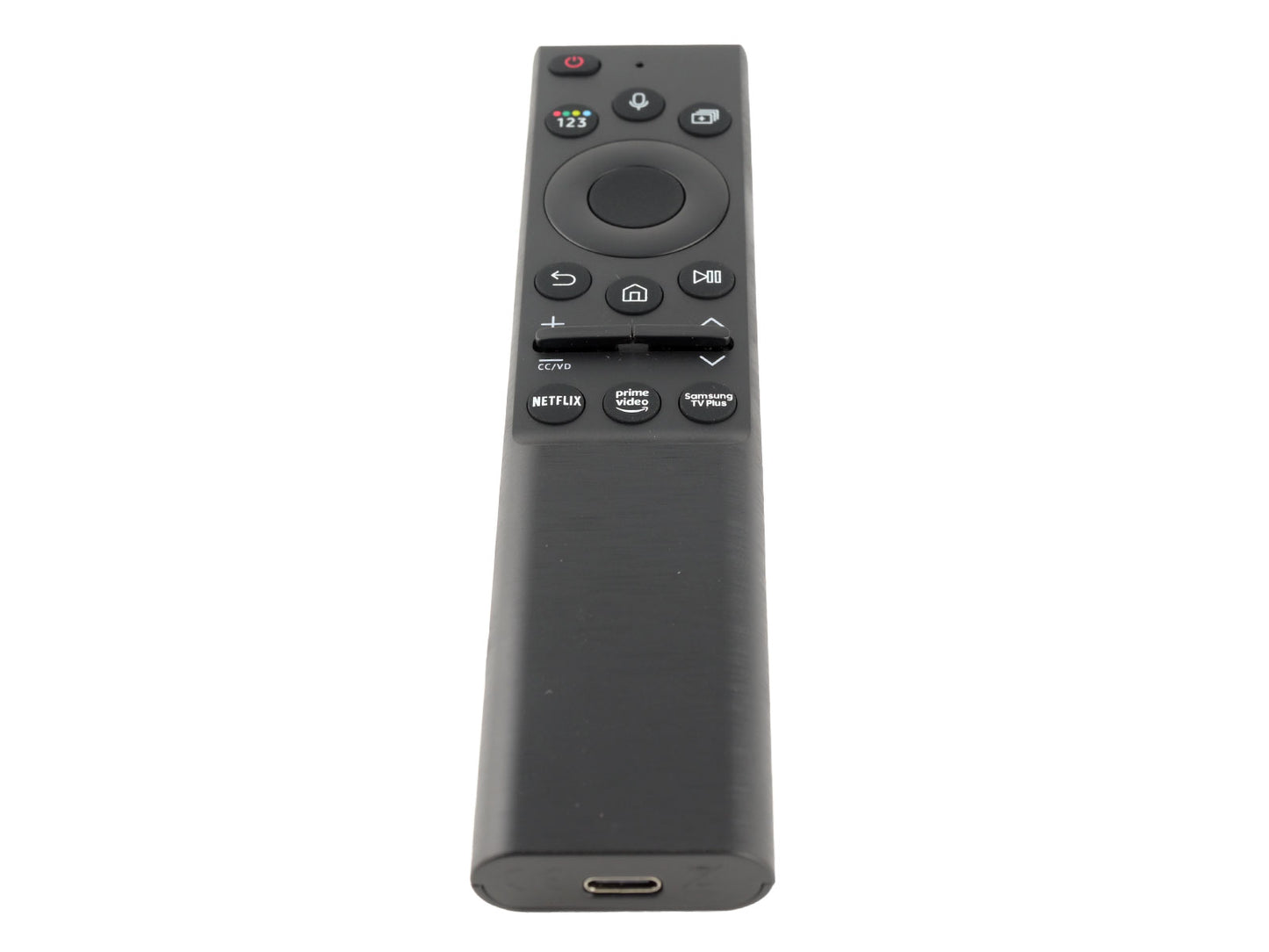 azurano Ersatz Fernbedienung für Samsung BN59-01357B TM2180E & BN59-01357A mit USB-C, Solar & Sprachsteuerung, kompatibel mit The Frame, Neo QLED, Crystal UHD 2021-2023 Smart TV - SUB BN59-01358B! - Bild 4