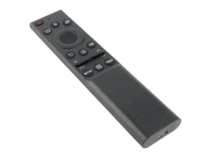azurano Ersatz Fernbedienung für Samsung BN59-01357B TM2180E & BN59-01357A mit USB-C, Solar & Sprachsteuerung, kompatibel mit The Frame, Neo QLED, Crystal UHD 2021-2023 Smart TV - SUB BN59-01358B! - Bild 5