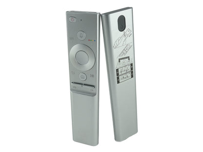 azurano Fernbedienung für SAMSUNG BN59-01265A, BN59-01270A, BN59-01272A, BN59-01291A, BN59-01300G, BN59-01300H, BN59-01300J, BN59-01300F - Metall Gehäuse, Sprachfunktion - Bild 1